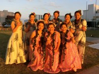 夕陽がとっても綺麗でした♥