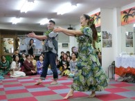 緋田さん親子で踊ってもらいました（すごい迫力！！）