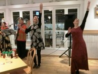 「ｴｯｸﾞｽｼﾝｸﾞｽ」にて　飛び入り参加！