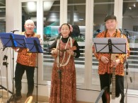 1/24　ｴｯｸﾞｽﾝｼﾝｸﾞｽにて今年初演奏