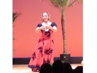 9名の先生方との共演（♪～ｹ ｱﾛﾊ）