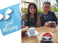 2/24日　アサイボールは食べなくちゃね！