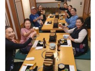 11/12日　かに道楽で(*^-^*)