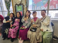 「お腹も心も満たされてますぅ」