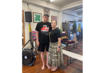 4/6　hawaiiにて（エド先生のスタジオにて）